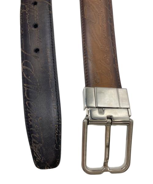 Berluti（ベルルッティ）Berluti (ベルルッティ) カリグラフィベルト ブラウンの古着・服飾アイテム