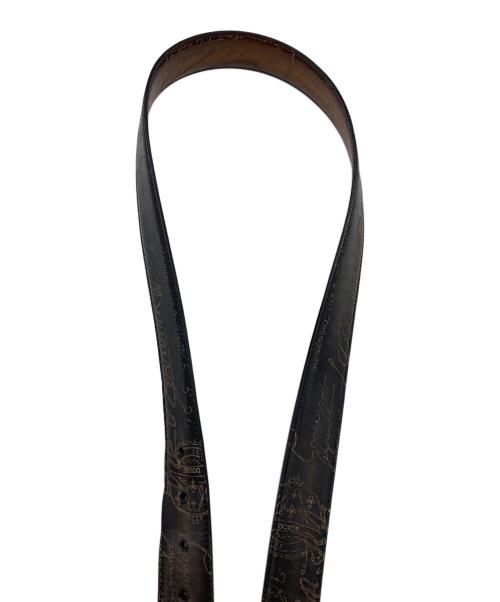 Berluti（ベルルッティ）Berluti (ベルルッティ) カリグラフィベルト ブラウンの古着・服飾アイテム