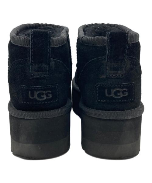 UGG（アグ）UGG (アグ) クラシックウルトラミニプラットフォーム ブラック サイズ:23の古着・服飾アイテム