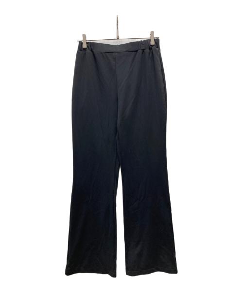 PLST（プラステ）PLST (プラステ) セットアップブラウス/クールタッチ ジャージーパンツ セットアップ ブラック サイズ:Lの古着・服飾アイテム