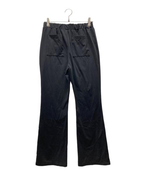 PLST（プラステ）PLST (プラステ) セットアップブラウス/クールタッチ ジャージーパンツ セットアップ ブラック サイズ:Lの古着・服飾アイテム