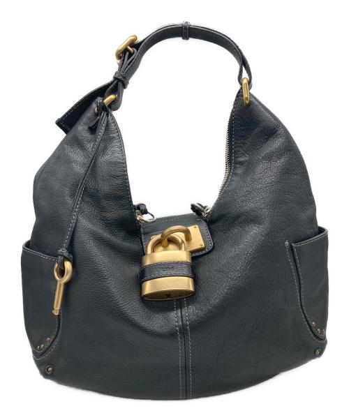 Chloe（クロエ）Chloe (クロエ) ハーフムーン パディントン ブラックの古着・服飾アイテム