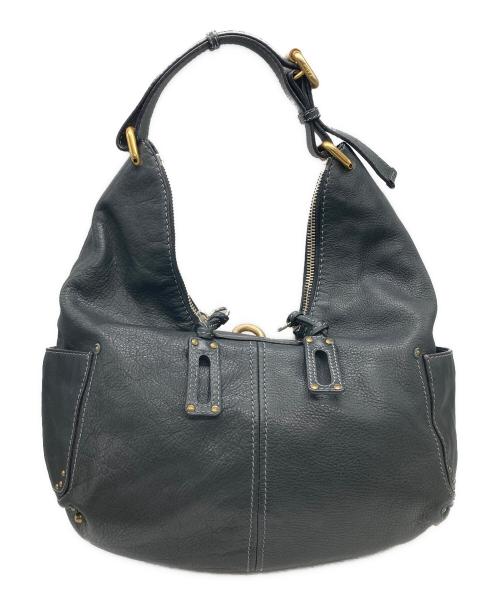 Chloe（クロエ）Chloe (クロエ) ハーフムーン パディントン ブラックの古着・服飾アイテム