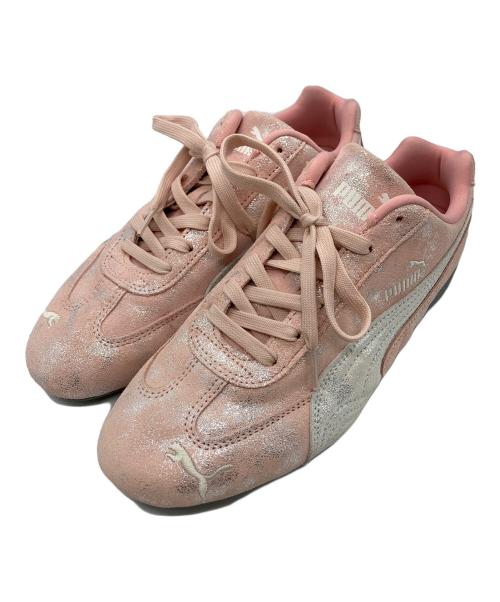 PUMA（プーマ）PUMA (プーマ) ATMOS (アトモス) SPEEDCAT OG FORMULA PINK ライトピンク サイズ:26の古着・服飾アイテム