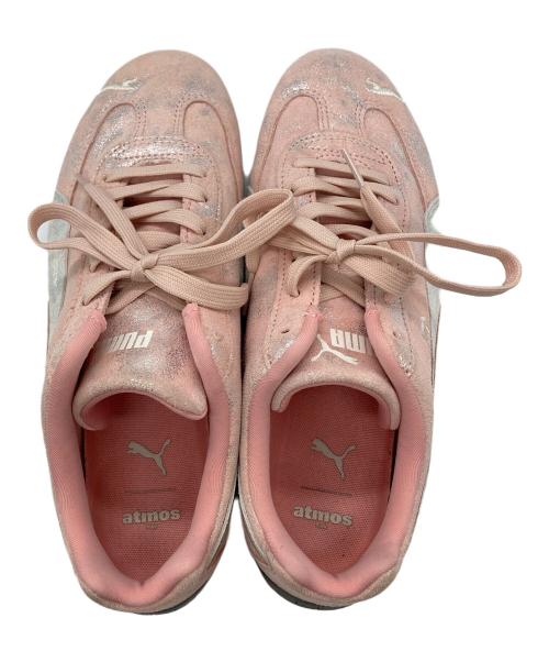 PUMA（プーマ）PUMA (プーマ) ATMOS (アトモス) SPEEDCAT OG FORMULA PINK ライトピンク サイズ:26の古着・服飾アイテム