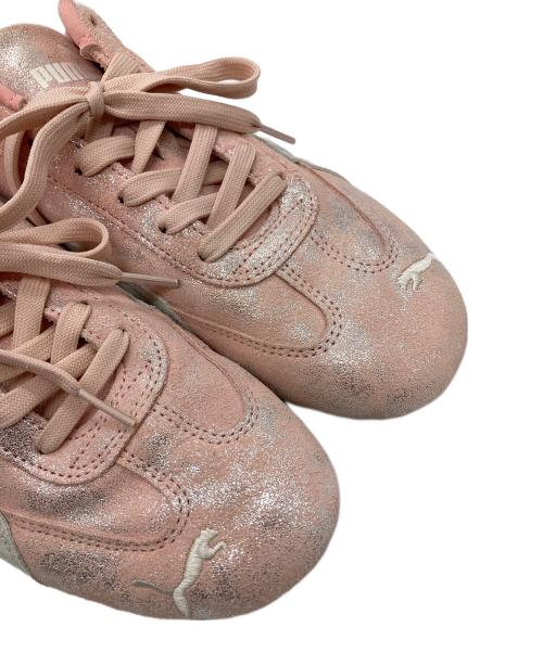 PUMA（プーマ）PUMA (プーマ) ATMOS (アトモス) SPEEDCAT OG FORMULA PINK ライトピンク サイズ:26の古着・服飾アイテム