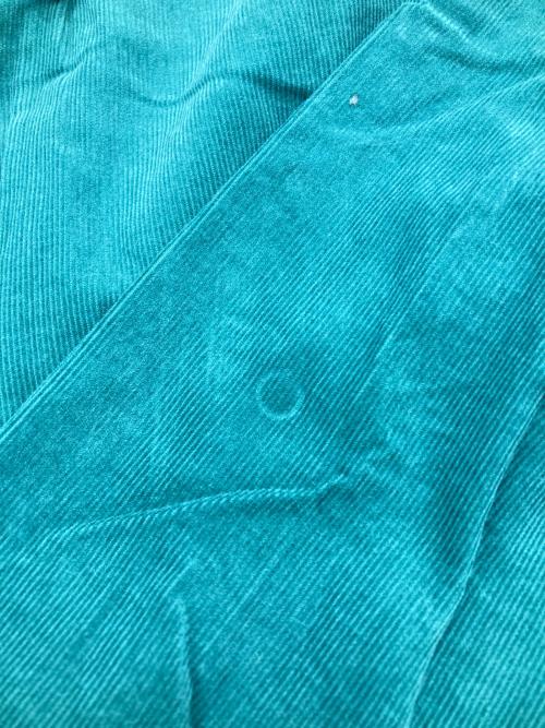leno（リノ）leno (リノ) 細畝コーデュロイシャツ グリーン サイズ:1の古着・服飾アイテム