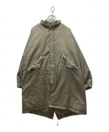 BEAMS（ビームス）の古着「シャンブレーダウンモッズコート」｜カーキ