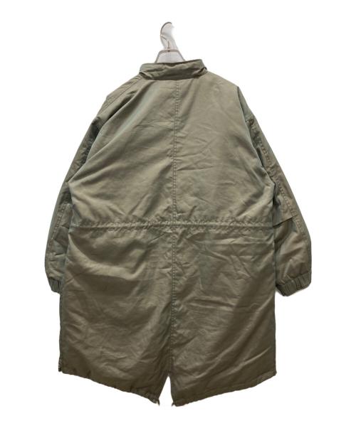 BEAMS（ビームス）BEAMS (ビームス) シャンブレーダウンモッズコート カーキ サイズ:Sの古着・服飾アイテム