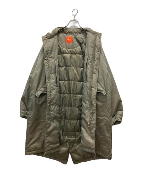 BEAMS（ビームス）BEAMS (ビームス) シャンブレーダウンモッズコート カーキ サイズ:Sの古着・服飾アイテム