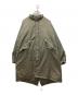 BEAMS（ビームス）の古着「シャンブレーダウンモッズコート」｜カーキ