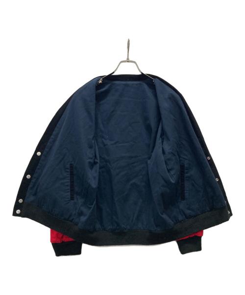 VIRGIL NORMAL（ヴァージルノーマル）VIRGIL NORMAL (ヴァージルノーマル) TENBOX (テンボックス) バック匣ロゴ リバーシブルジャケット レッド サイズ:Ｍの古着・服飾アイテム