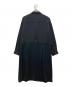 PS Paul Smith (ＰＳポールスミス) 袖口フラワー柄転写プリント シャツワンピース ブラック サイズ:46L：11000円
