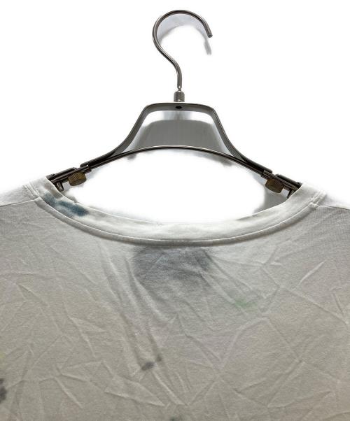 GUCCI（グッチ）GUCCI (グッチ) タイダイロゴプリントTシャツ ホワイト サイズ:Mの古着・服飾アイテム