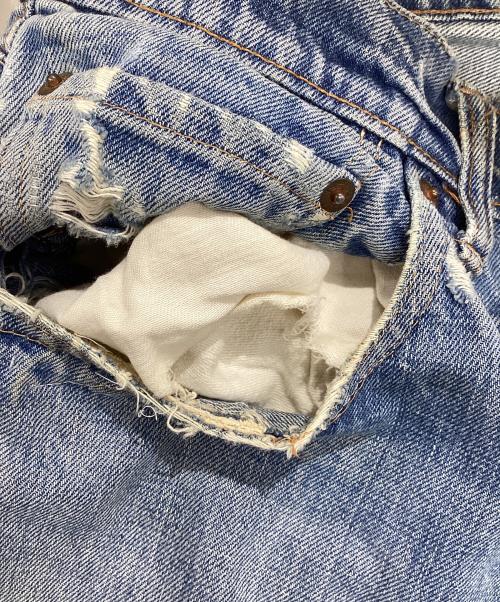 LEVI'S（リーバイス）LEVI'S (リーバイス) デニムパンツ ブルー サイズ:ケアタグ印字薄れの為不明の古着・服飾アイテム