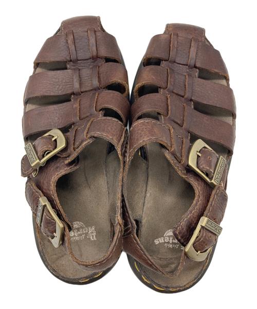 Dr.Martens（ドクターマーチン）Dr.Martens (ドクターマーチン) グルカサンダル ブラウン サイズ:7の古着・服飾アイテム