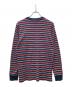 SUPREME (シュプリーム) 16AW ボーダーニット ネイビー サイズ:Ｍ：8000円
