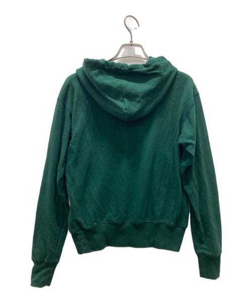 POLO RALPH LAUREN（ポロ・ラルフローレン）POLO RALPH LAUREN (ポロ・ラルフローレン) ロゴプルオーバーパーカー グリーン サイズ:XSの古着・服飾アイテム