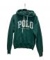 POLO RALPH LAUREN（ポロ・ラルフローレン）の古着「ロゴプルオーバーパーカー」｜グリーン