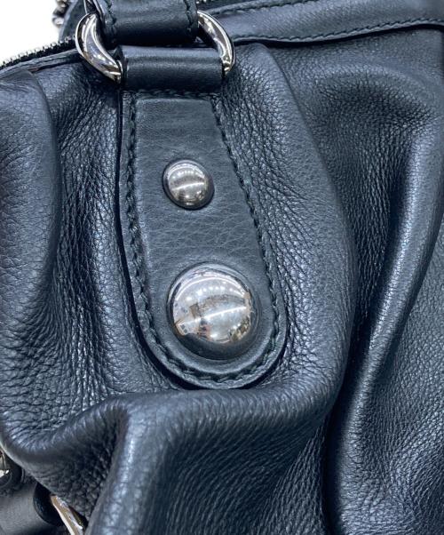 GUCCI（グッチ）GUCCI (グッチ) アイコンビット チェーン 2wayバッグ ブラックの古着・服飾アイテム