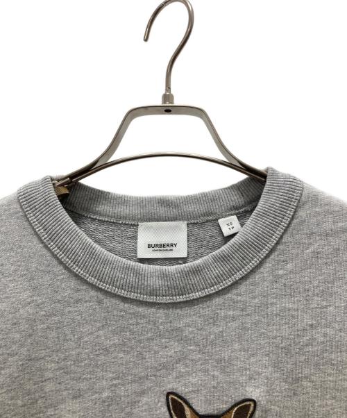BURBERRY（バーバリー）BURBERRY (バーバリー) クルーネックスウェット グレー サイズ:XSの古着・服飾アイテム