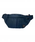PORTERポーター）の古着「TANKER WAIST BAG」｜ネイビー
