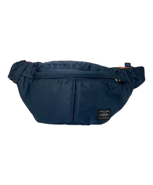 PORTER（ポーター）PORTER (ポーター) TANKER WAIST BAG ネイビーの古着・服飾アイテム