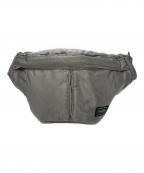 PORTERポーター）の古着「TANKER WAIST BAG(S)」｜ライトグレー