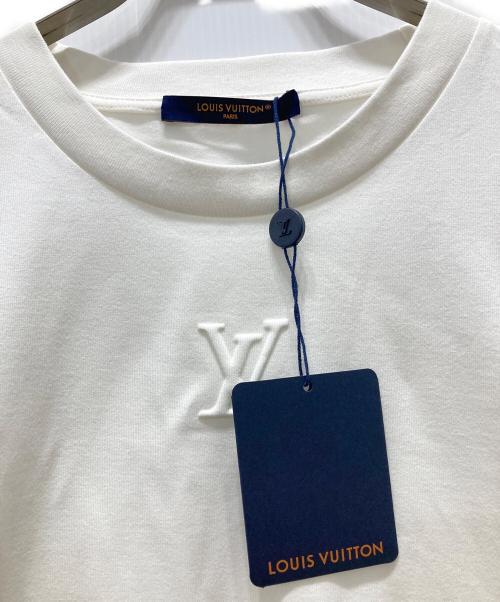 LOUIS VUITTON（ルイ ヴィトン）LOUIS VUITTON (ルイ ヴィトン) 25AW EMBOSSED LV LOGO ホワイト サイズ:XL 未使用品の古着・服飾アイテム