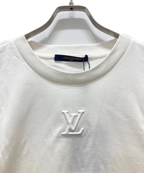 LOUIS VUITTON（ルイ ヴィトン）LOUIS VUITTON (ルイ ヴィトン) 25AW EMBOSSED LV LOGO ホワイト サイズ:XL 未使用品の古着・服飾アイテム