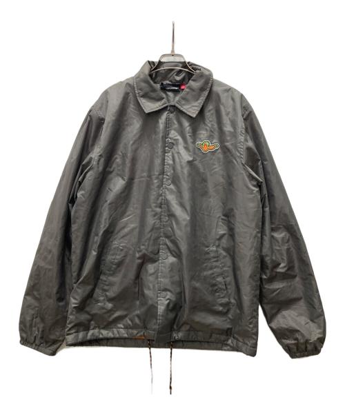 INDEPENDENT（インディペンデント）INDEPENDENT (インディペンデント) コーチジャケット/GONZ HANGER WINDBREAKER JACKET グレー サイズ:Lの古着・服飾アイテム