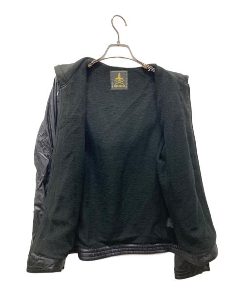 hysteric（ヒステリック）hysteric (ヒステリック) ナイロンジャケット ブラック サイズ:Sの古着・服飾アイテム