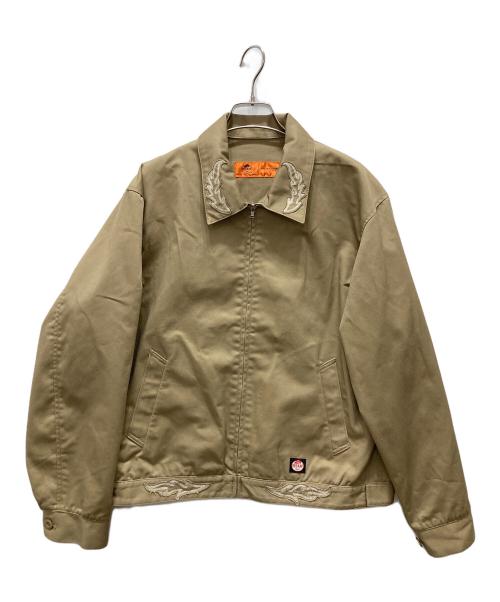 FREAK'S STORE（フリークスストア）FREAK'S STORE (フリークスストア) RED KAP (レッド キャップ) デザインワークジャケット ブラウン サイズ:Mの古着・服飾アイテム