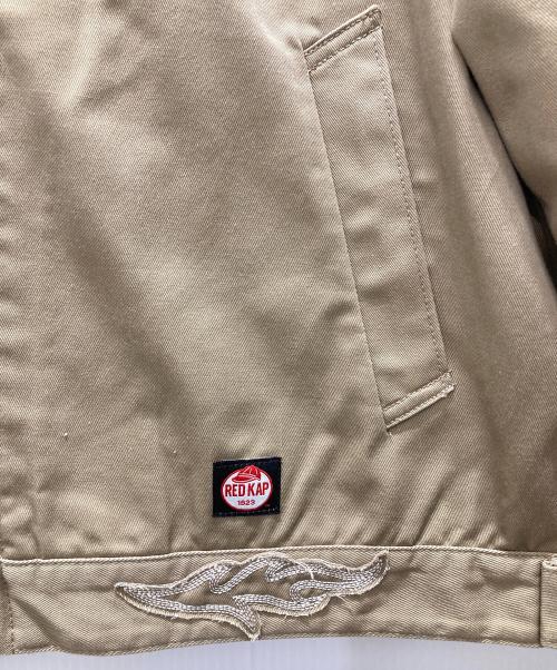 FREAK'S STORE（フリークスストア）FREAK'S STORE (フリークスストア) RED KAP (レッド キャップ) デザインワークジャケット ブラウン サイズ:Mの古着・服飾アイテム