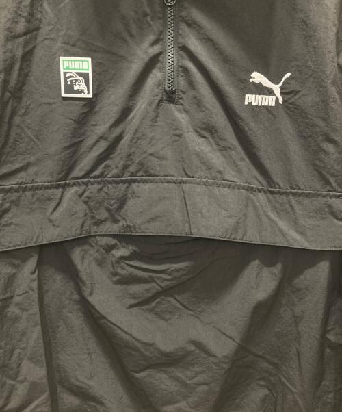 PUMA（プーマ）PUMA (プーマ) X-LARGE (エクストララージ) ナイロンジャケット ブラック サイズ:Lの古着・服飾アイテム