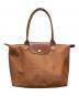 LONGCHAMP（ロンシャン）の古着「ルプリアージュトートバッグ」｜ブラウン