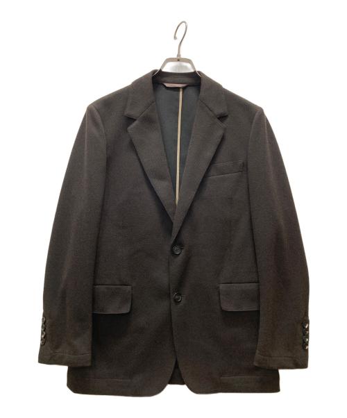 PAUL SMITH（ポールスミス）PAUL SMITH (ポールスミス) Travel ハイブリッドジャージ シングル2Bジャケット ブラウン サイズ:Mの古着・服飾アイテム