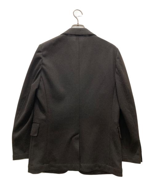 PAUL SMITH（ポールスミス）PAUL SMITH (ポールスミス) Travel ハイブリッドジャージ シングル2Bジャケット ブラウン サイズ:Mの古着・服飾アイテム