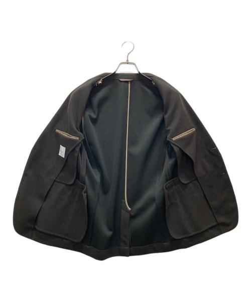 PAUL SMITH（ポールスミス）PAUL SMITH (ポールスミス) Travel ハイブリッドジャージ シングル2Bジャケット ブラウン サイズ:Mの古着・服飾アイテム