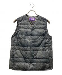 THE NORTH FACE（ザ ノース フェイス）の古着「Tweed Print Down」｜ブラック