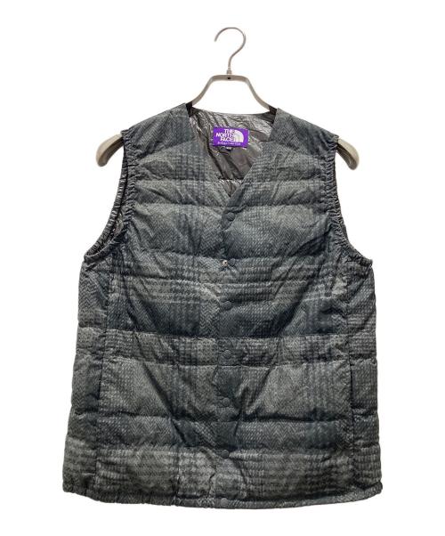 THE NORTH FACE（ザ ノース フェイス）THE NORTH FACE (ザ ノース フェイス) Tweed Print Down ブラック サイズ:Mの古着・服飾アイテム