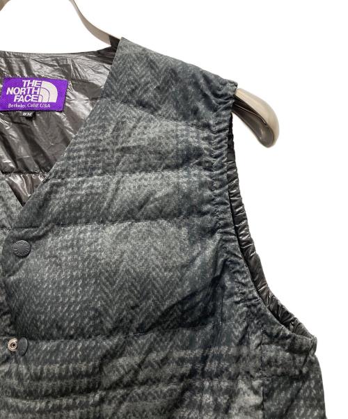 THE NORTH FACE（ザ ノース フェイス）THE NORTH FACE (ザ ノース フェイス) Tweed Print Down ブラック サイズ:Mの古着・服飾アイテム