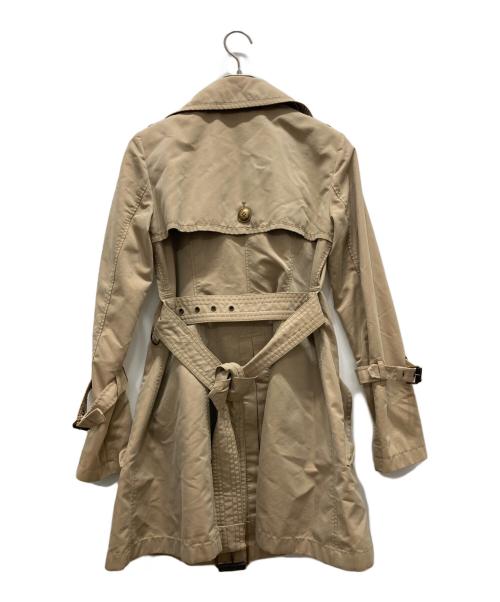 BURBERRY BLUE LABEL（バーバリー ブルー レーベル）BURBERRY BLUE LABEL (バーバリー ブルー レーベル) トレンチコート ブラウン サイズ:Ｍの古着・服飾アイテム
