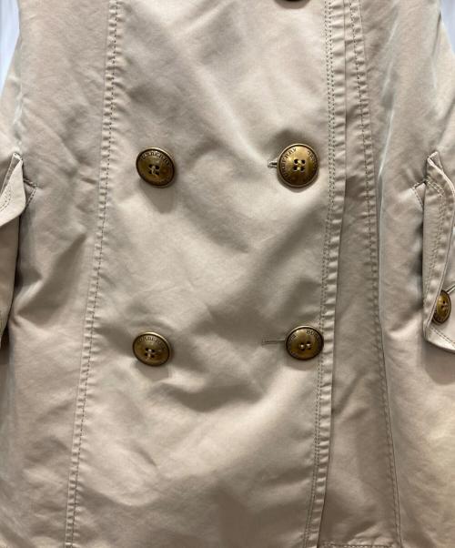 BURBERRY BLUE LABEL（バーバリー ブルー レーベル）BURBERRY BLUE LABEL (バーバリー ブルー レーベル) トレンチコート ブラウン サイズ:Ｍの古着・服飾アイテム
