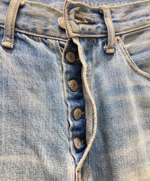 Hysteric Glamour（ヒステリックグラマー）Hysteric Glamour (ヒステリックグラマー) DIARY OF A BAD GIRLリメイク 60’S XXストレートデニムパンツ ブルー サイズ:29の古着・服飾アイテム