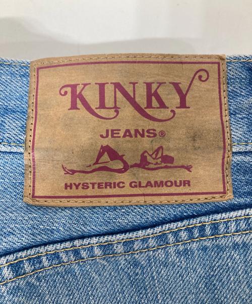 Hysteric Glamour（ヒステリックグラマー）Hysteric Glamour (ヒステリックグラマー) DIARY OF A BAD GIRLリメイク 60’S XXストレートデニムパンツ ブルー サイズ:29の古着・服飾アイテム