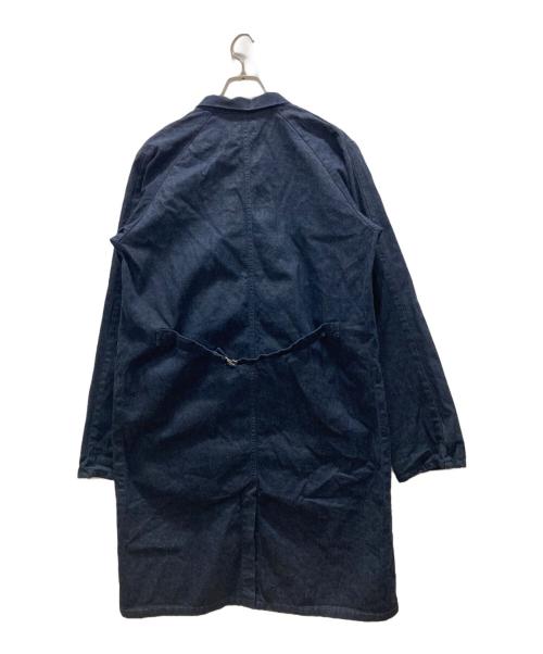 GRAPH ZERO（グラフゼロ）GRAPH ZERO (グラフゼロ) ソーイングマンコート インディゴ サイズ:Lの古着・服飾アイテム