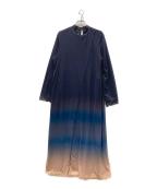 HAREハレ）の古着「グラデーションワンピース」｜ブラック