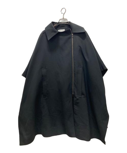 STERNBERG（スタンバーグ）STERNBERG (スタンバーグ) ケープデザインコート ブラック サイズ:Fの古着・服飾アイテム