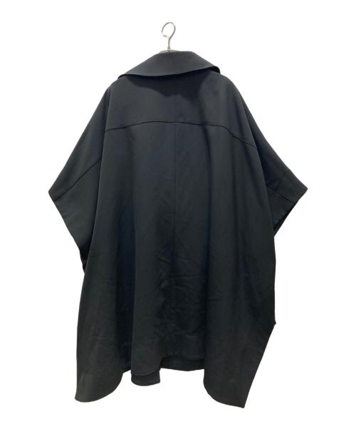 STERNBERG（スタンバーグ）STERNBERG (スタンバーグ) ケープデザインコート ブラック サイズ:Fの古着・服飾アイテム